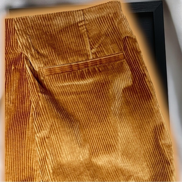 NWT Frame Denim ‘Pintuck Corduroy Trousers’ in “Camel” Size 0 - Picture 12 of 16